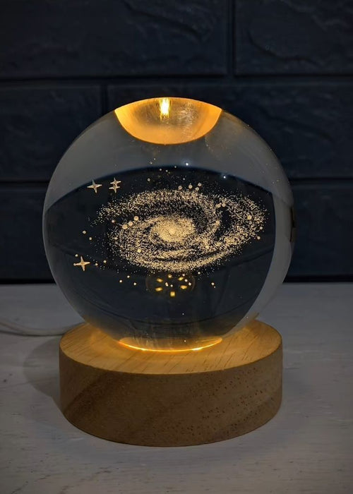 Crystal Glow Sphere Lamp